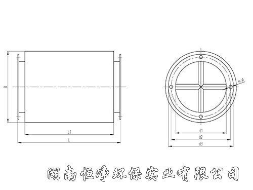 Z型軸流風(fēng)機(jī)消聲器