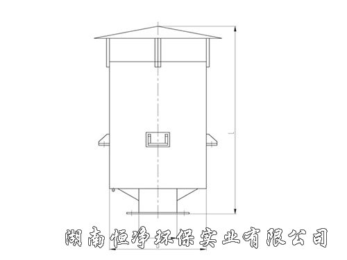 EF型氧壓機放空消聲器